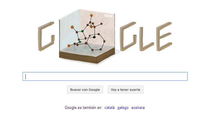 Dorothy Hodgkin, doodle de Google