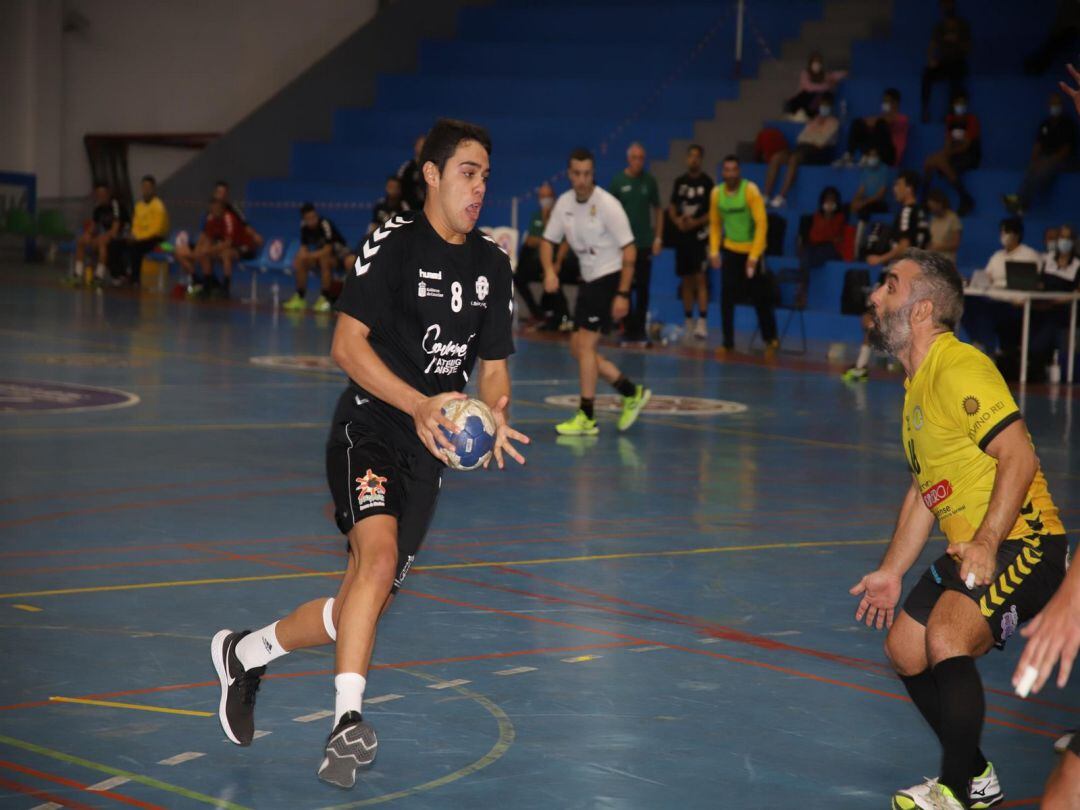 Acoidán Martín en uno de los partidos de la temporada recién terminada.