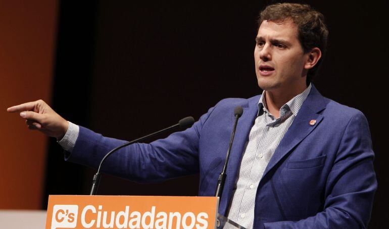 El líder de Ciudadanos, Albert Rivera.