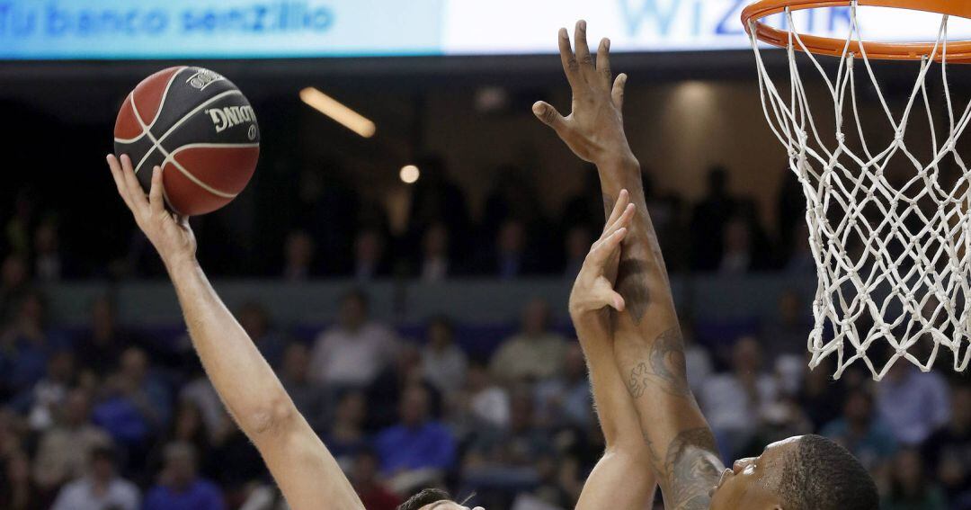 Imagen de archivo de un partido de baloncesto