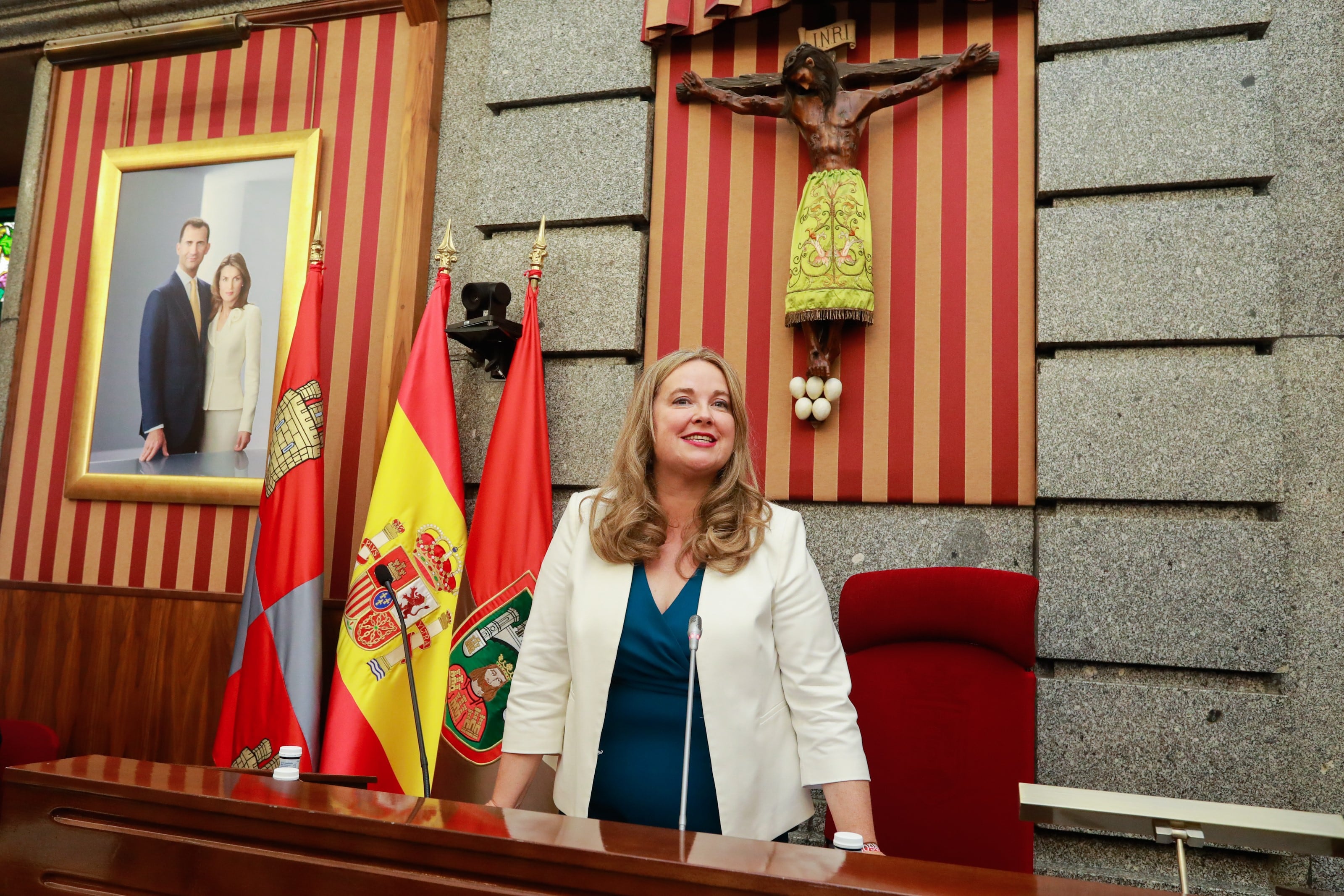 Cristina Ayala, alcaldesa de Burgos