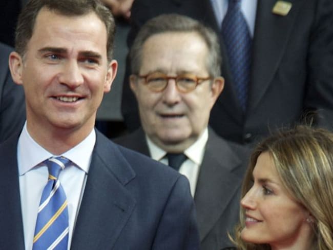 Pedro Erquicia con lo actuales reyes.