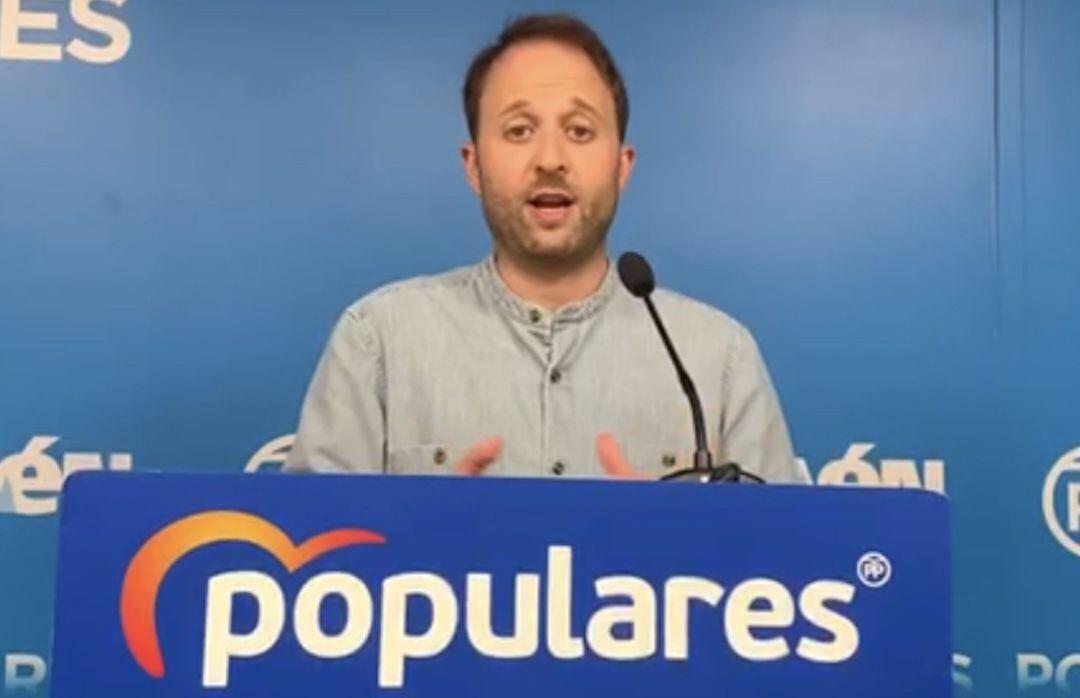 El presidente provincial del PP, Erik Domínguez.