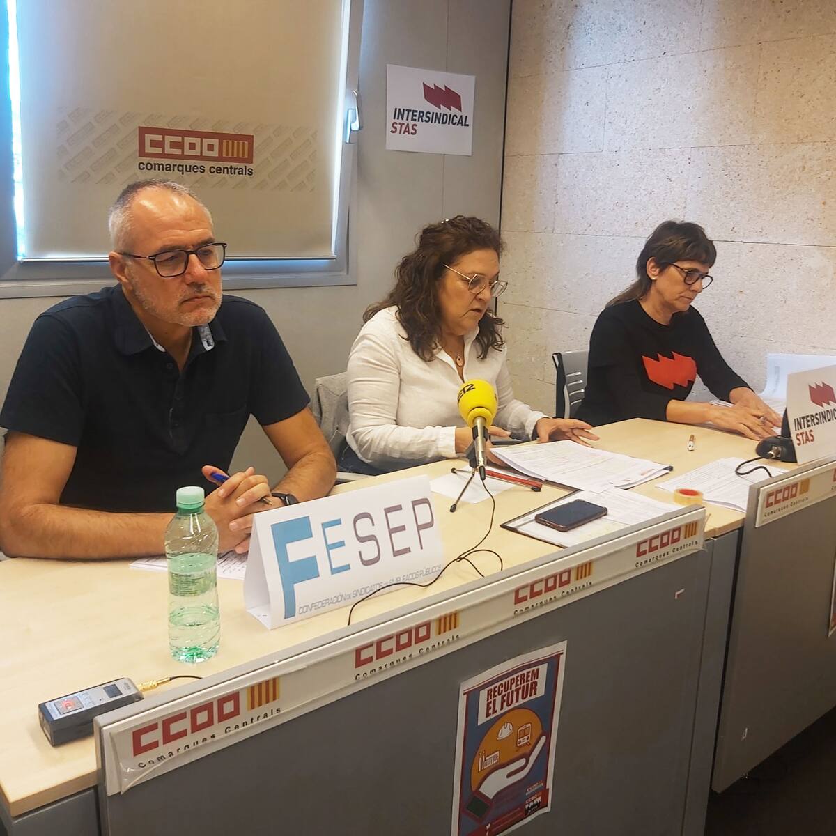 La propuesta de subida salarial de CCOO, STAS y FESEP incrementa en 300.000 euros a la acordada entre Gobierno y UGT