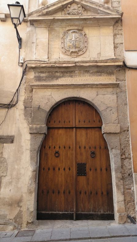 Casa de la Epifanía en la calle de San Pedro.