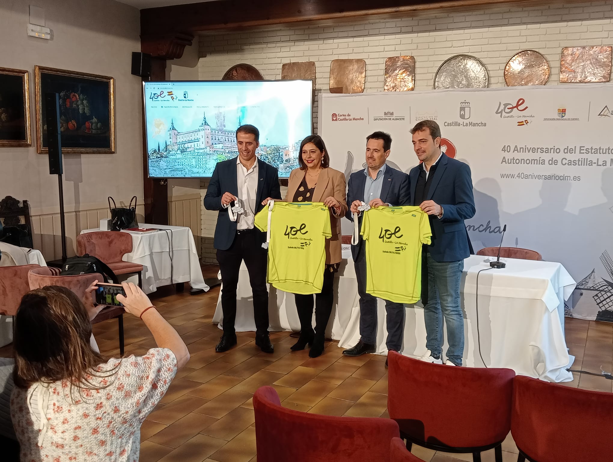 Presentación de la última carrera del circuito