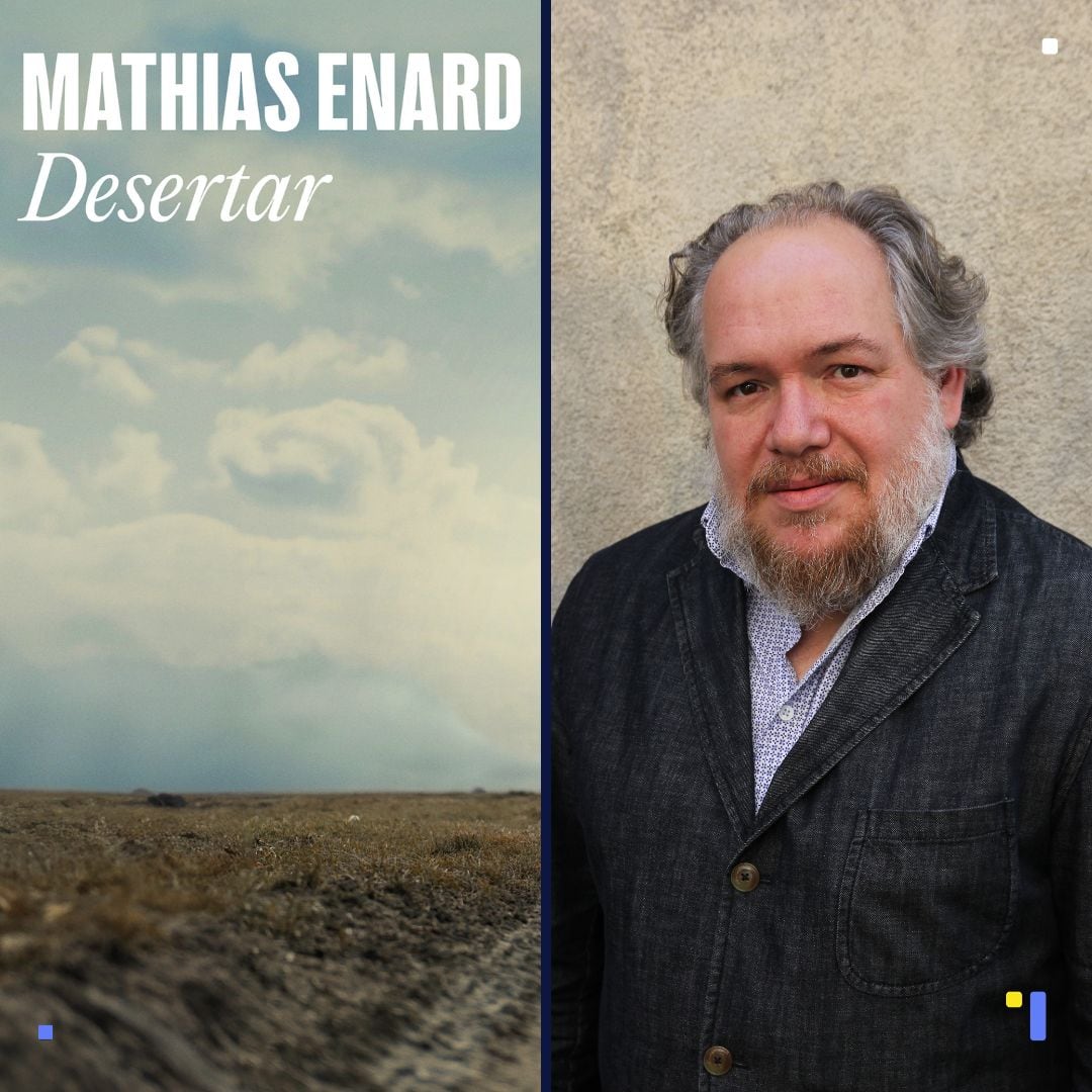 Mathias Enard y portada de su última novela