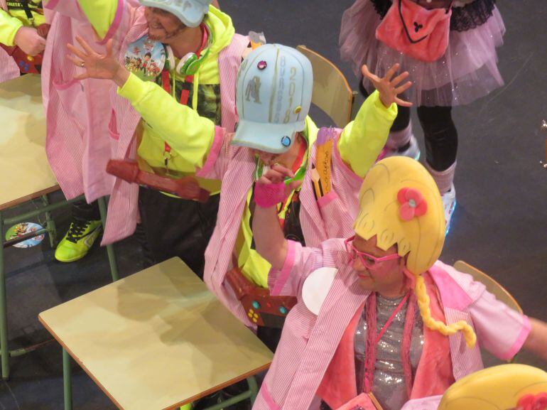 Los no aptos, chirigota de Burgos en el COAC 2018