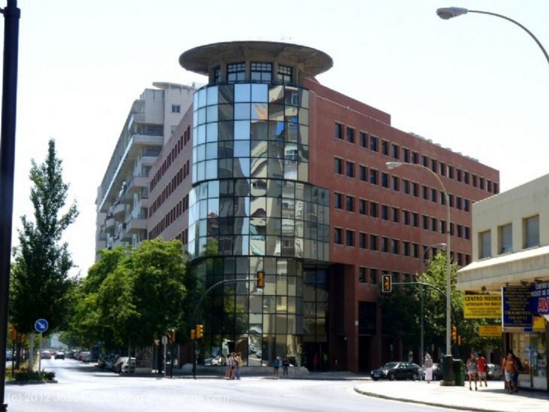 Un edificio de oficinas en Málaga