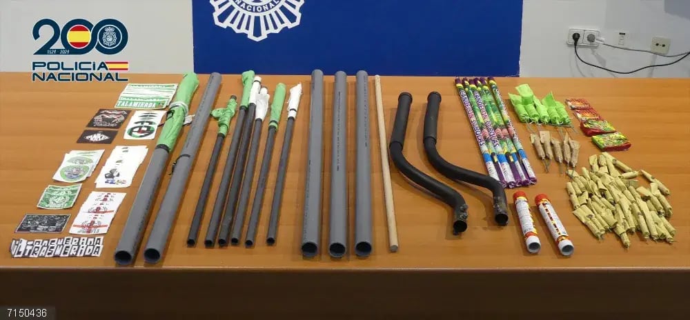 La Policía Nacional frustra una pelea concertada entre grupos ultras antes del partido de fútbol del pasado 30 de noviembre en Talavera