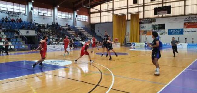 Jugada del partido frente al Aldaia