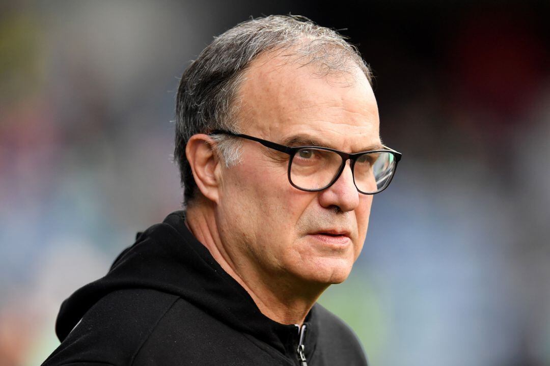 Marcelo Bielsa durante el partido de la tercera ronda de la FA Cup