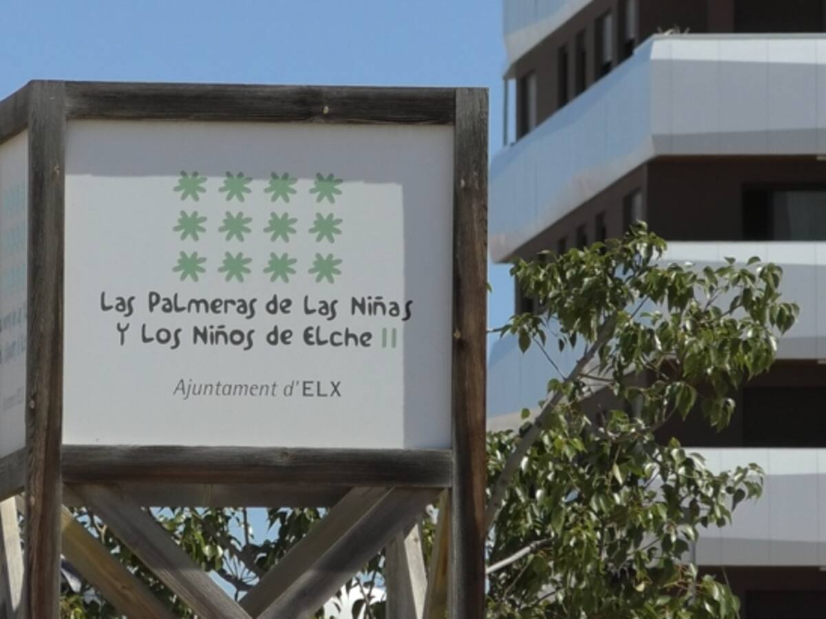 Esta es la historia del Huerto de Palmeras de los Niños y las Niñas de Elche