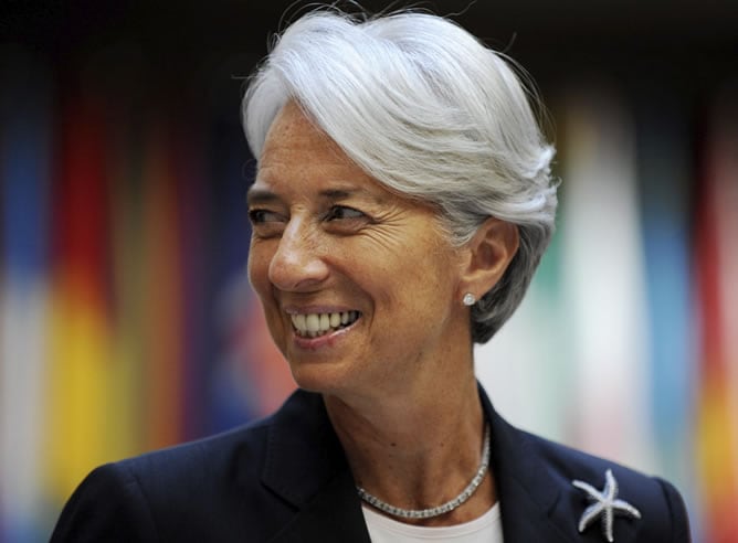 La directora general del Fondo Monetario Internacional, Christine Lagarde (EFE)