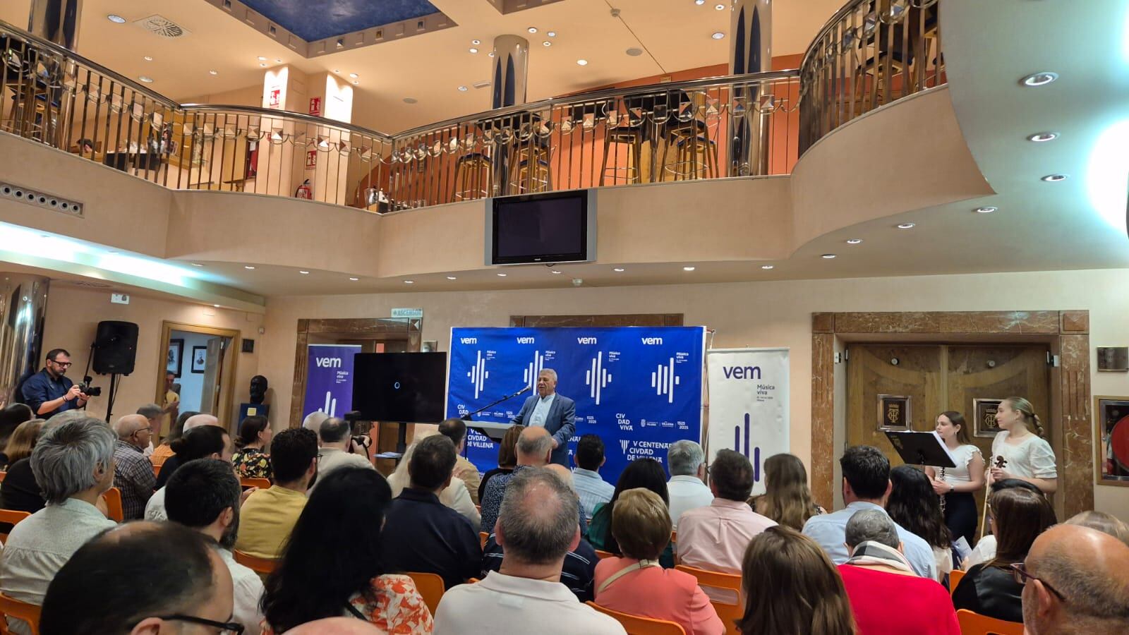 Jesús Martínez, en la presentación del VEM