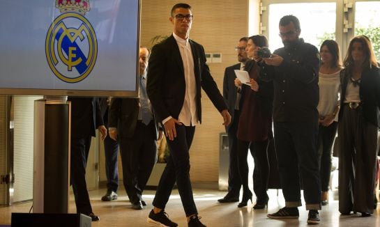 Ronaldo, tras la firma de su nuevo contrato con el Real Madrid