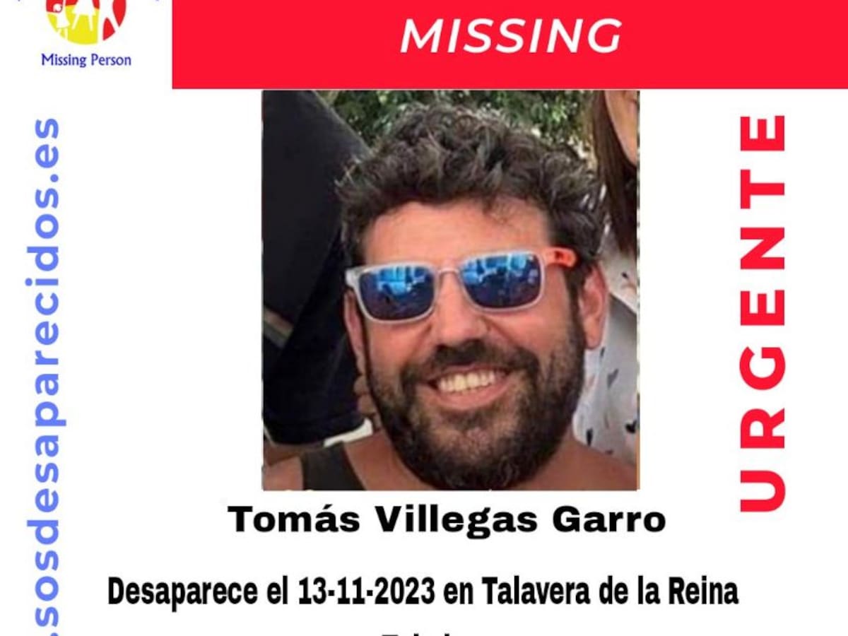 Desaparecido un hombre de 47 años en Talavera de la Reina