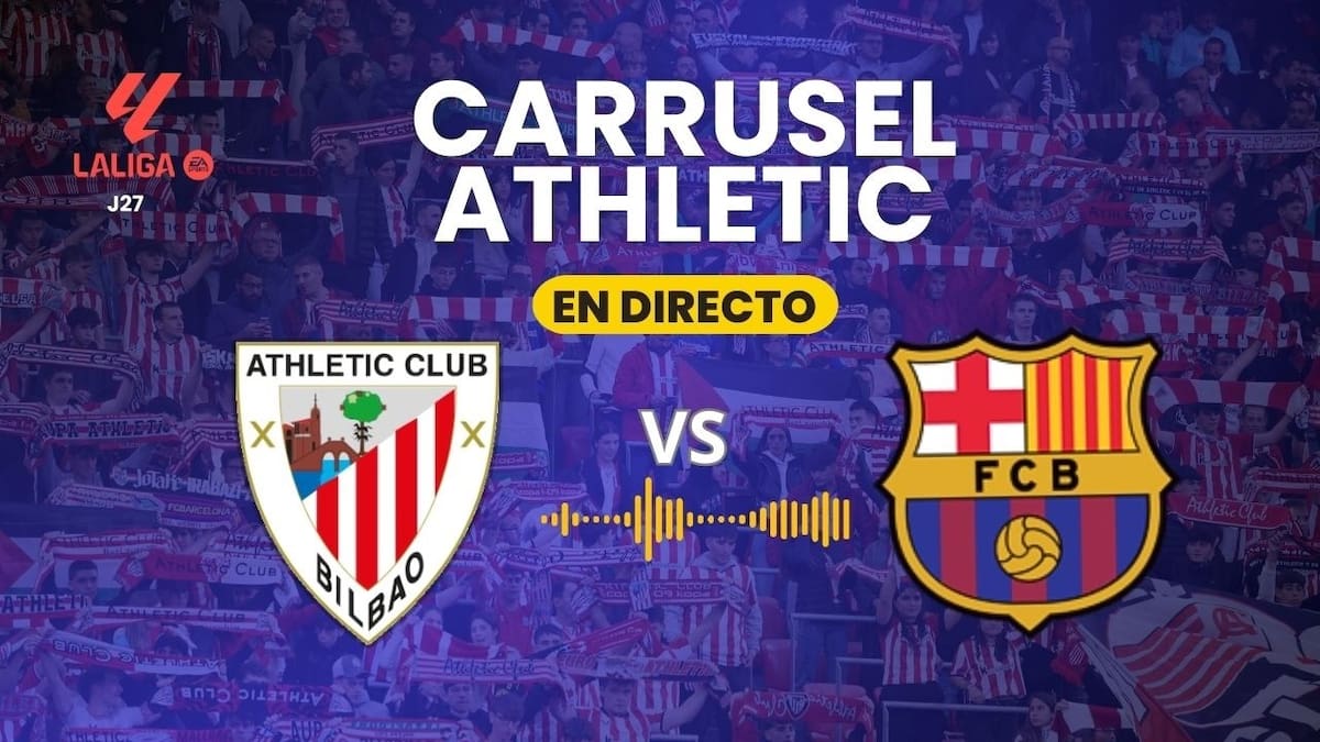 Athletic-FC Barcelona, en directo: el partido de la jornada 27 de LaLiga, en vivo