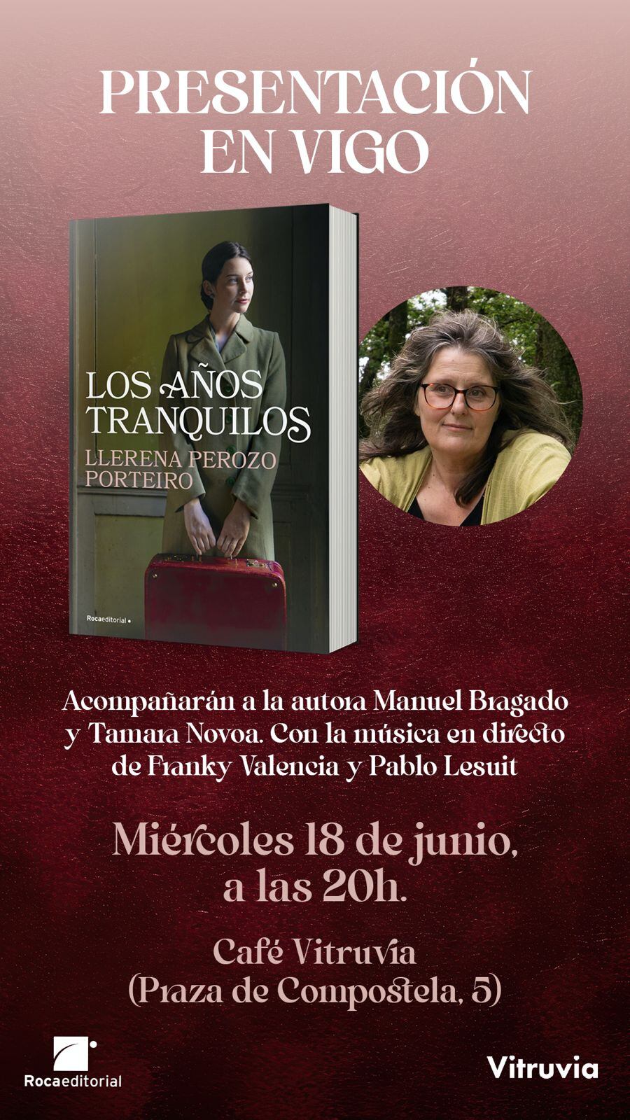 Cartel de presentación de &quot;Los años tranquilos&quot;.