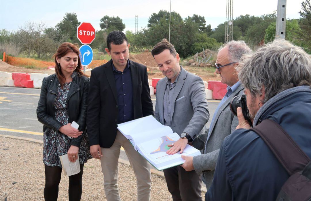 El vicepresidente del Consell explicando los detalles del proyecto.