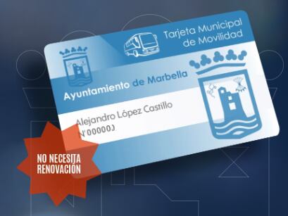 Tarjeta de Movilidad de Marbella