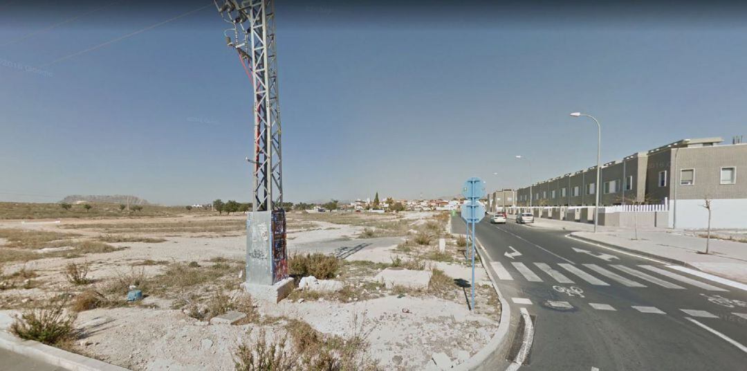 Terrenos en los que se va a ubicar la nueva comandancia