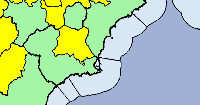 Aviso amarillo este domingo en la Vega del Segura