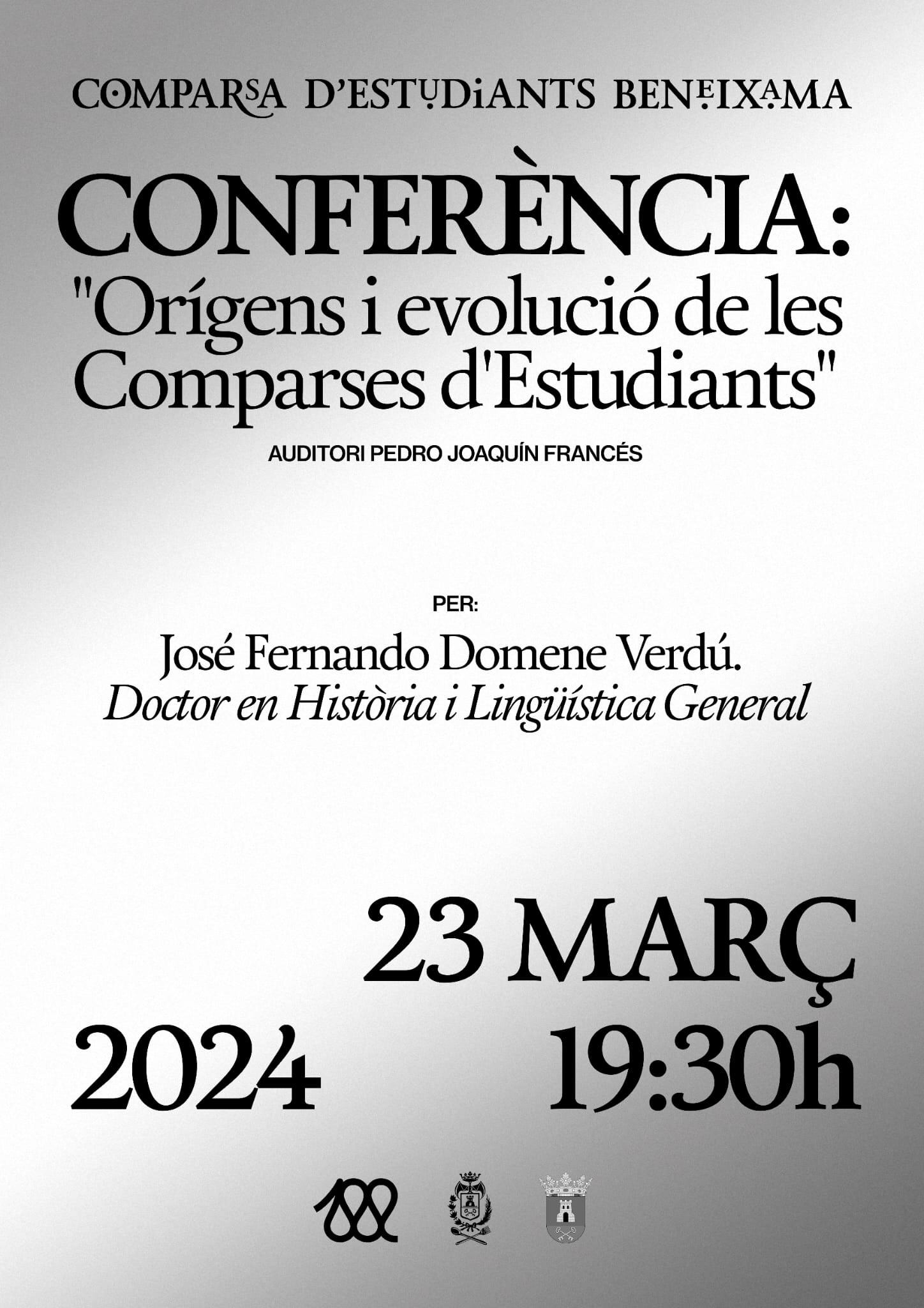 Cartel de la conferencia