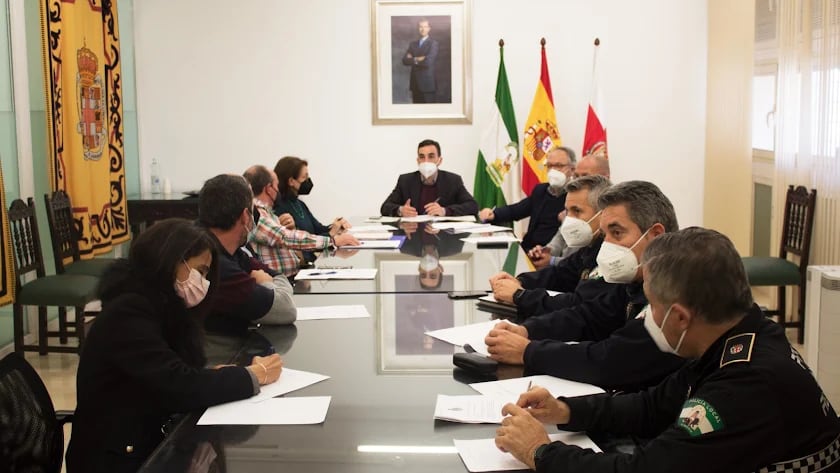 Reunión preparativa de Semana Santa.