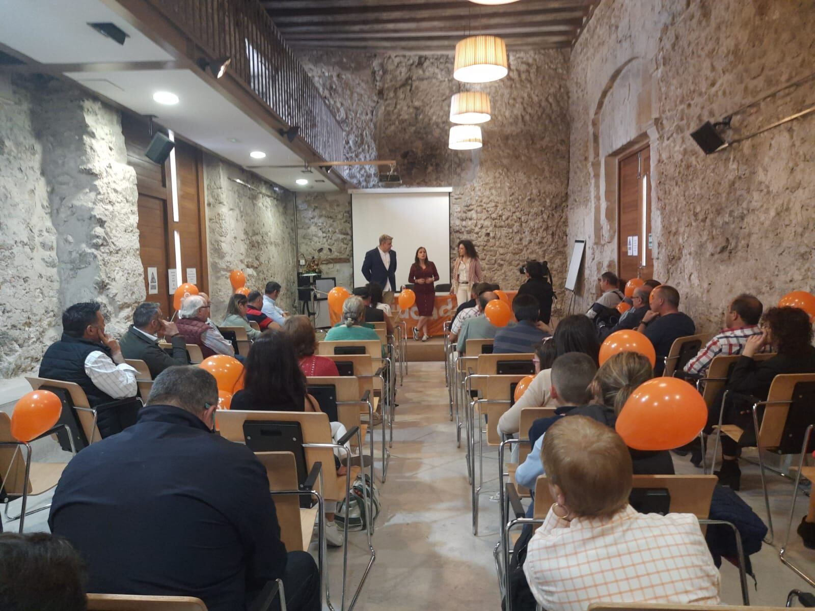 Presentación candidaturas Ciudadanos en la provincia de Segovia