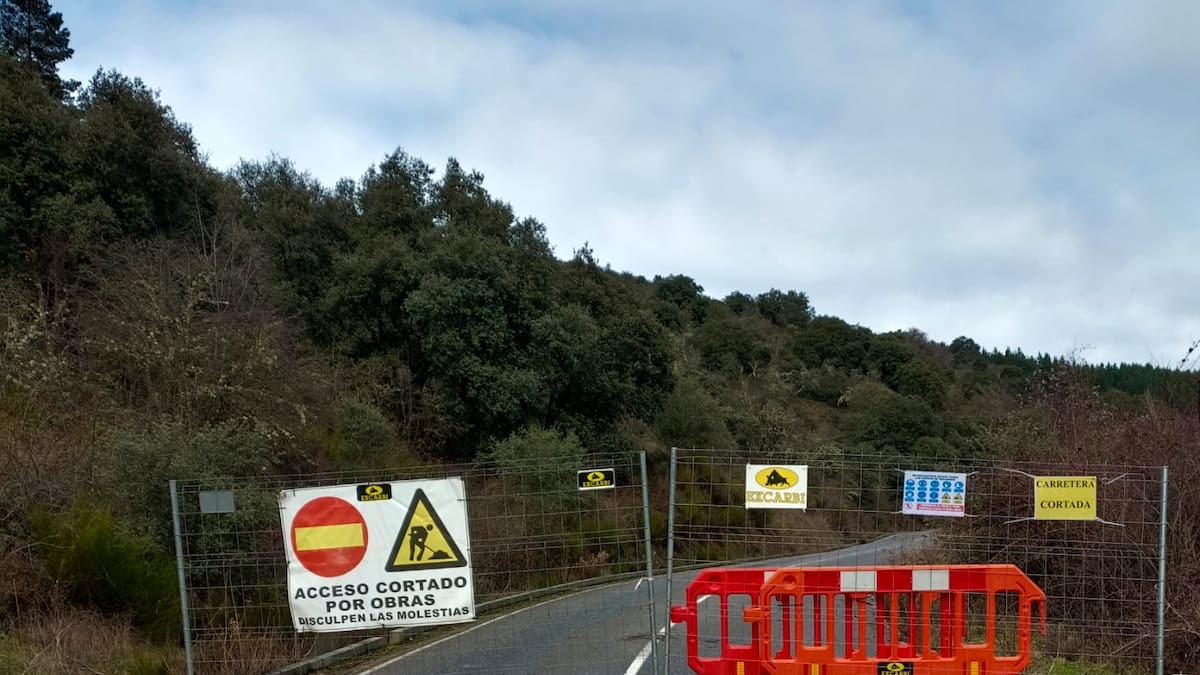 Los vecinos de Onamio se concentrán contra la paralización de la carretera de acceso