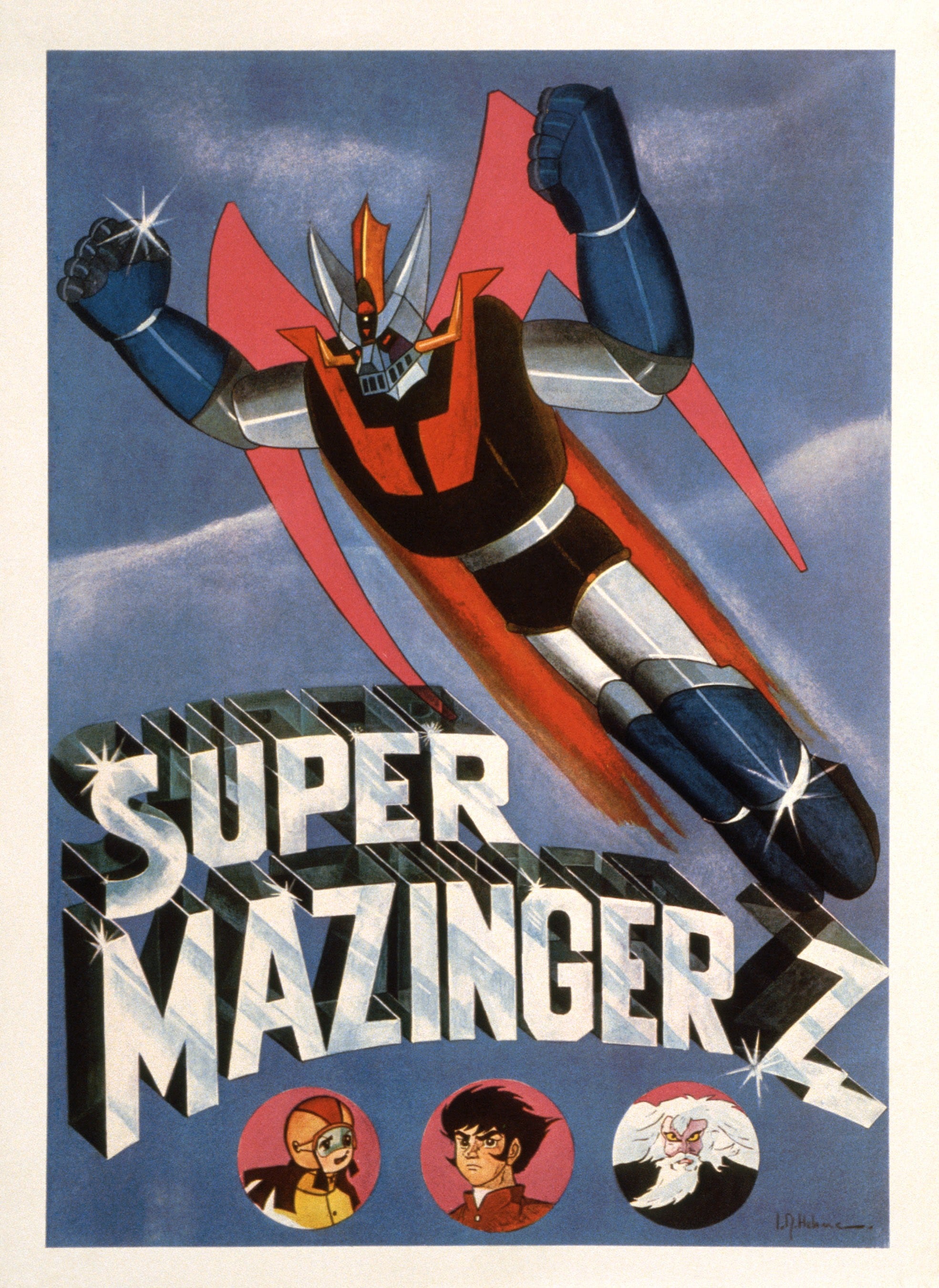 Un póster de &#039;Mazinger Z&#039;.