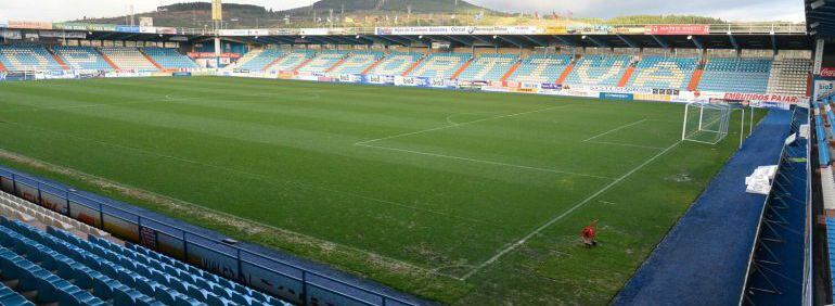 Panorámica del Toralín, escenario del partido del domingo