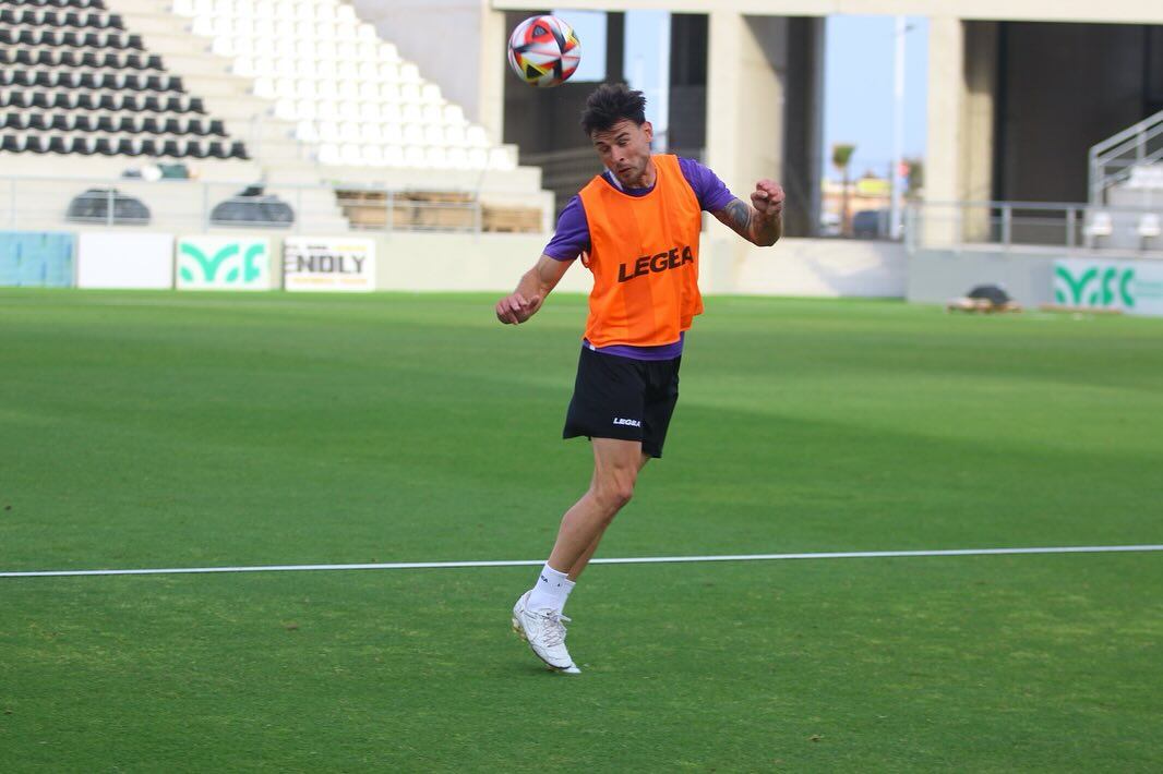 Un entreno de la Balona