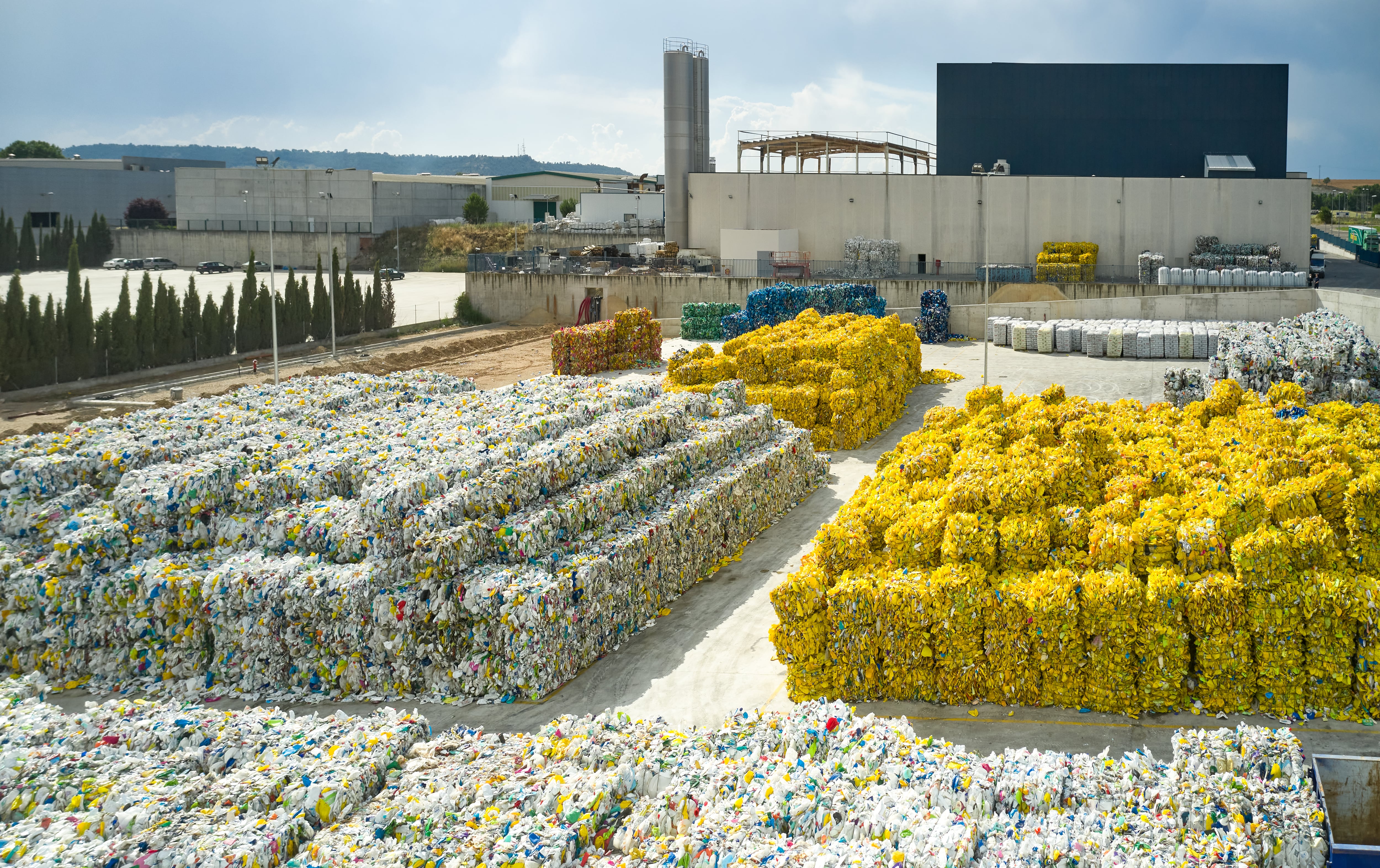 Suminco, planta de reciclaje ubicada en Venta de Baños (Palencia)