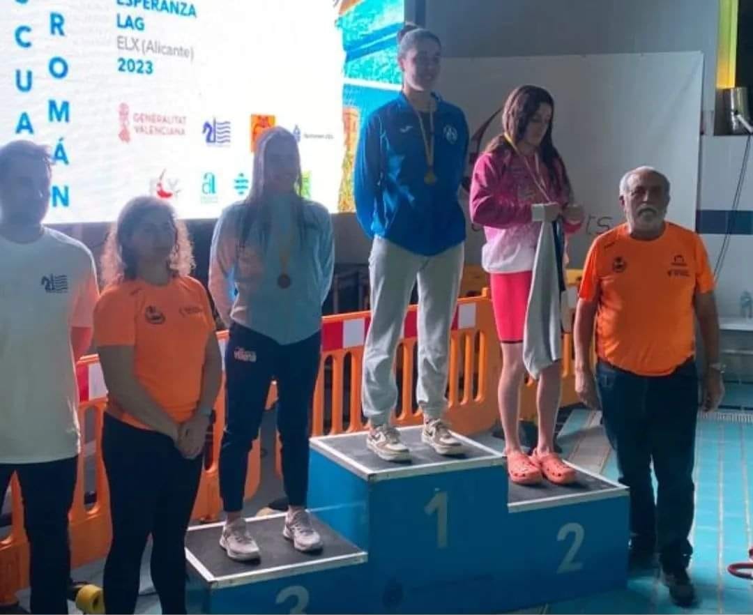 Podiums para el Club Natación Villena