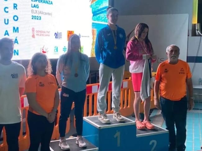 Podiums para el Club Natación Villena