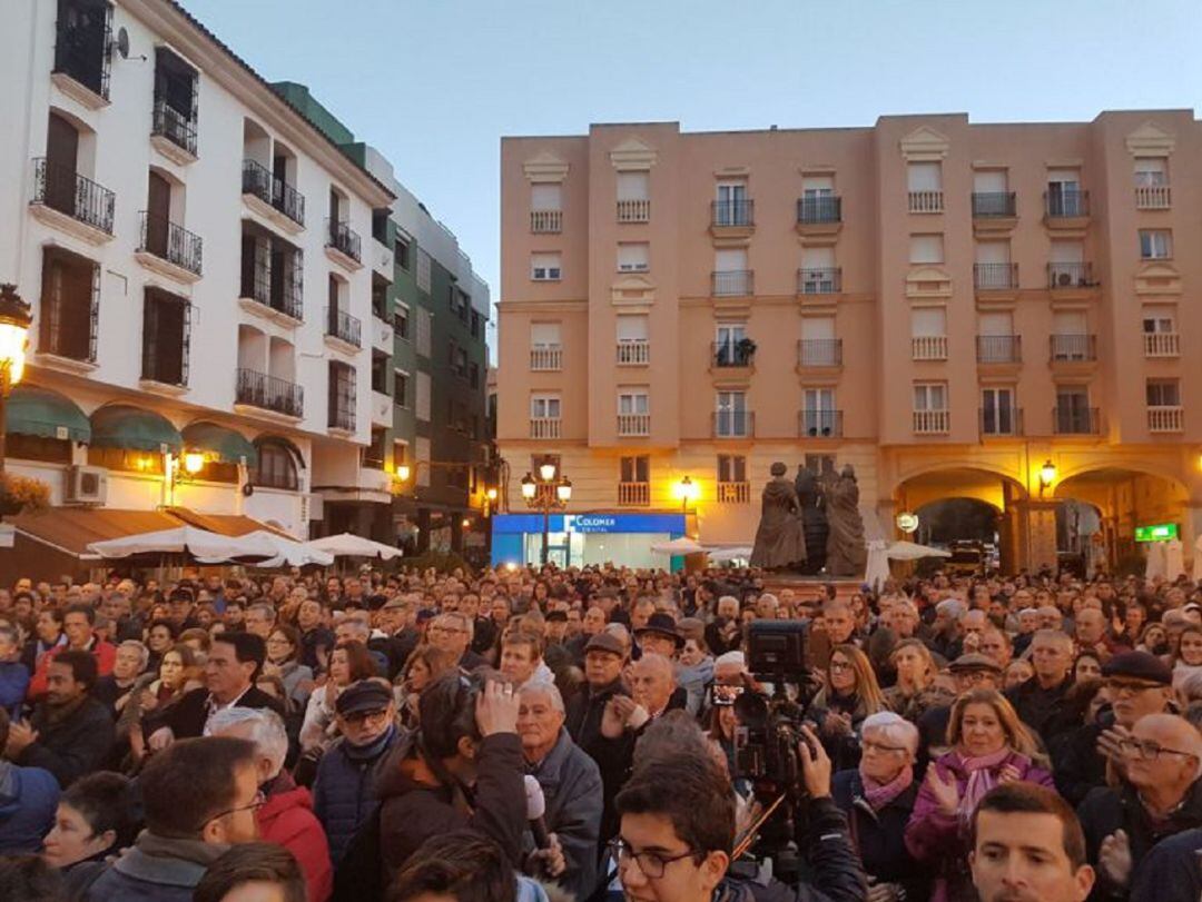 Protesta ciudadana en La Línea