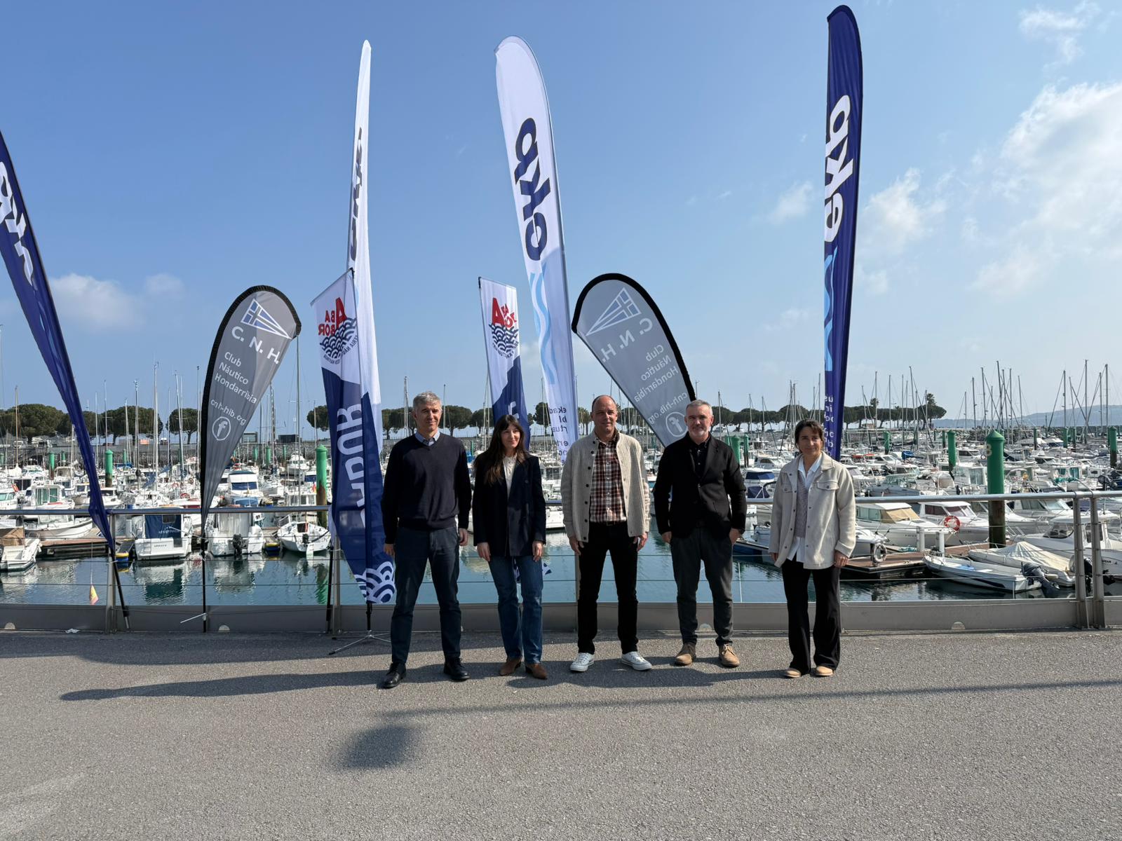 Los organizadores de la feria Ababor 2026.