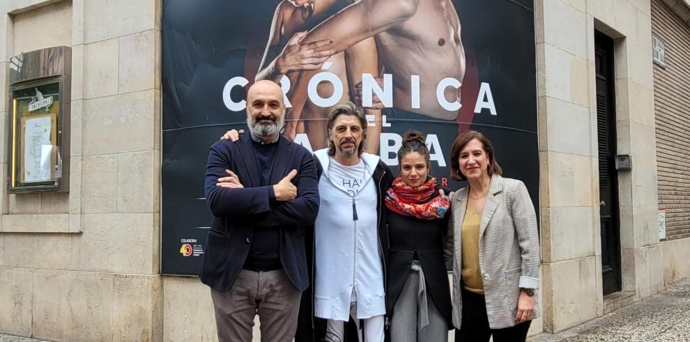 Víctor Lucea, Sara Calero, Miguel Ángel Berna, Sara Fernández