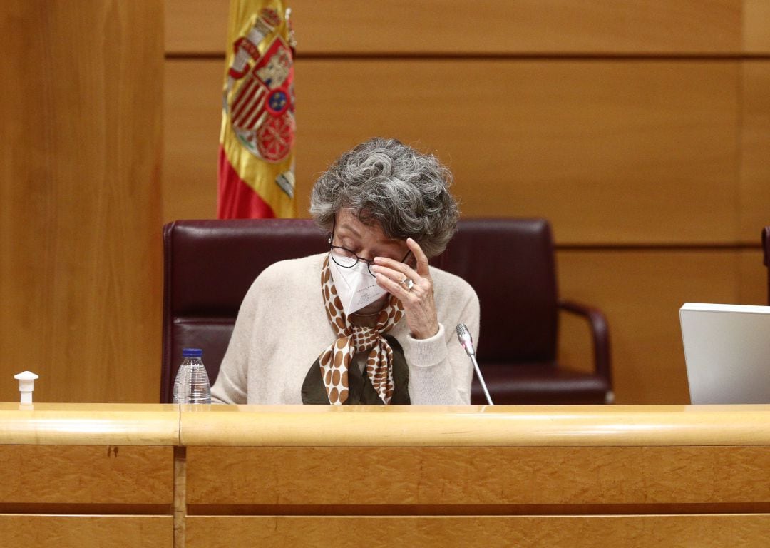 Imagen de archivo de Rosa María Mateo en el Senado