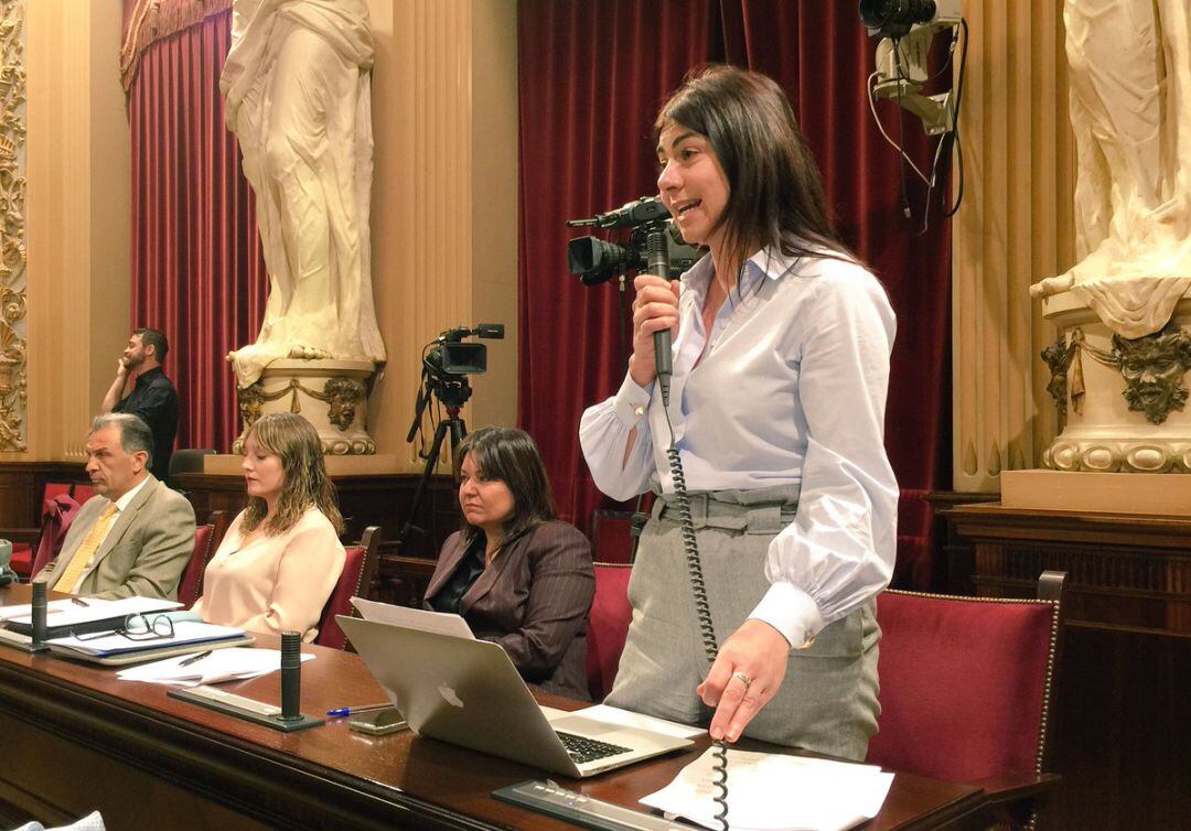 Sara Ramón, en una imagen de archivo en el Parlament