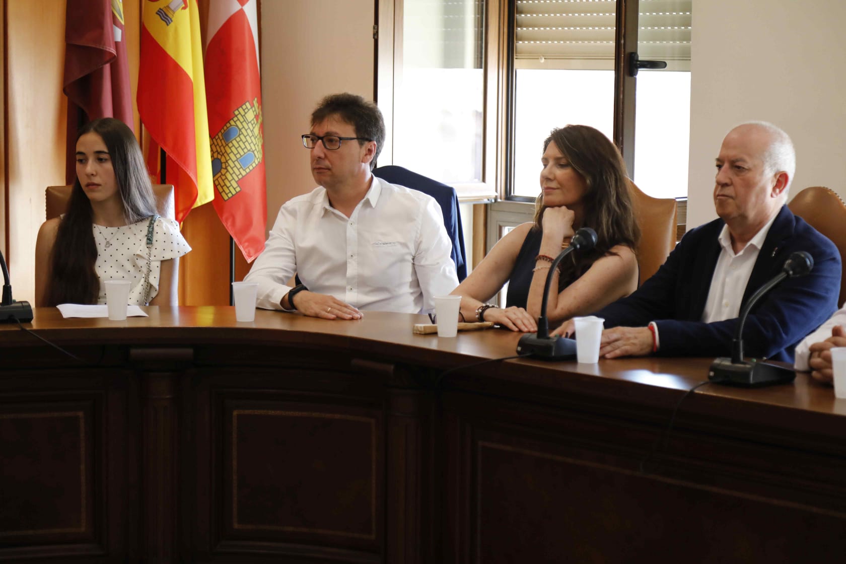 El grupo socialista, en un pleno