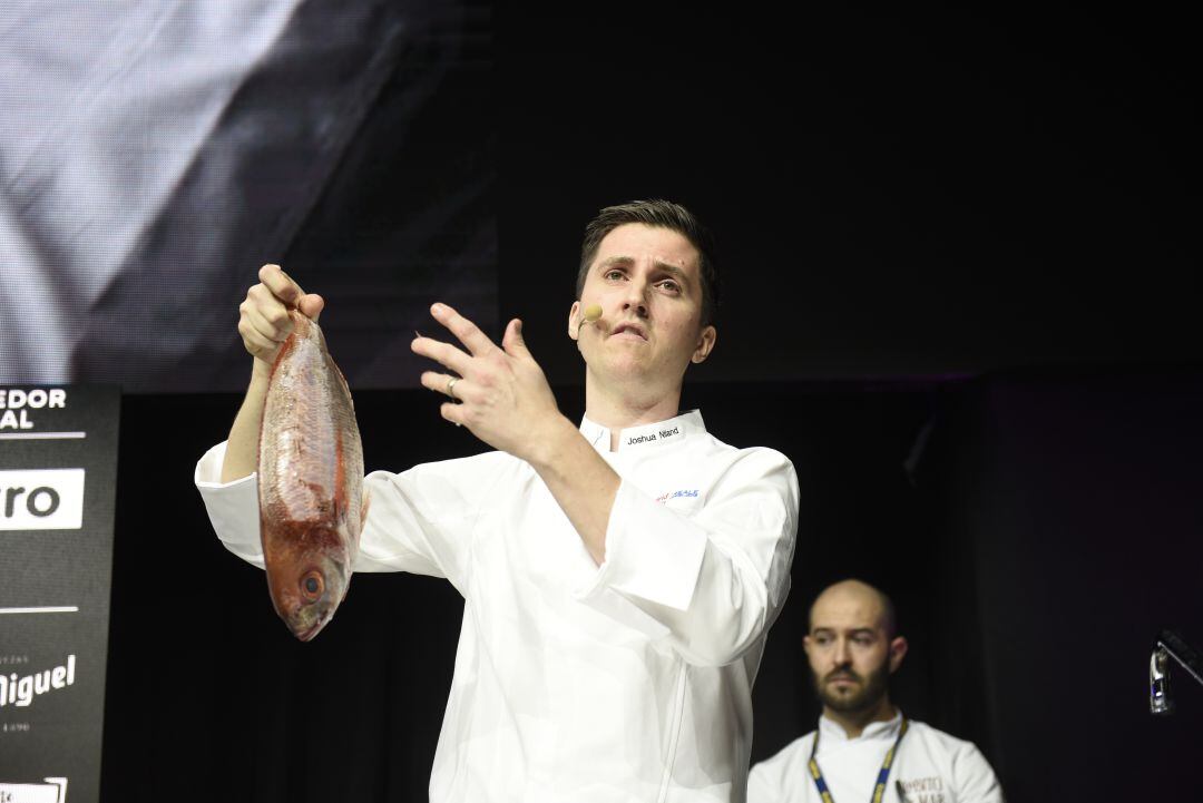 Josh Niland, en la ponencia sobre la maduración de los pescados.