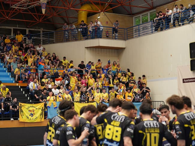 La afición arandina, en buen número, acompañó al equipo en Irún