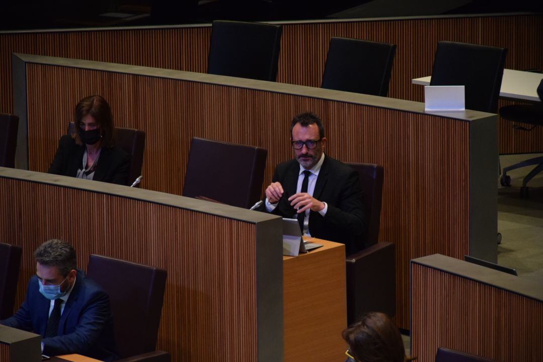 El ministre d'Afers Socials, Habitatge i Joventut, Víctor Filloy