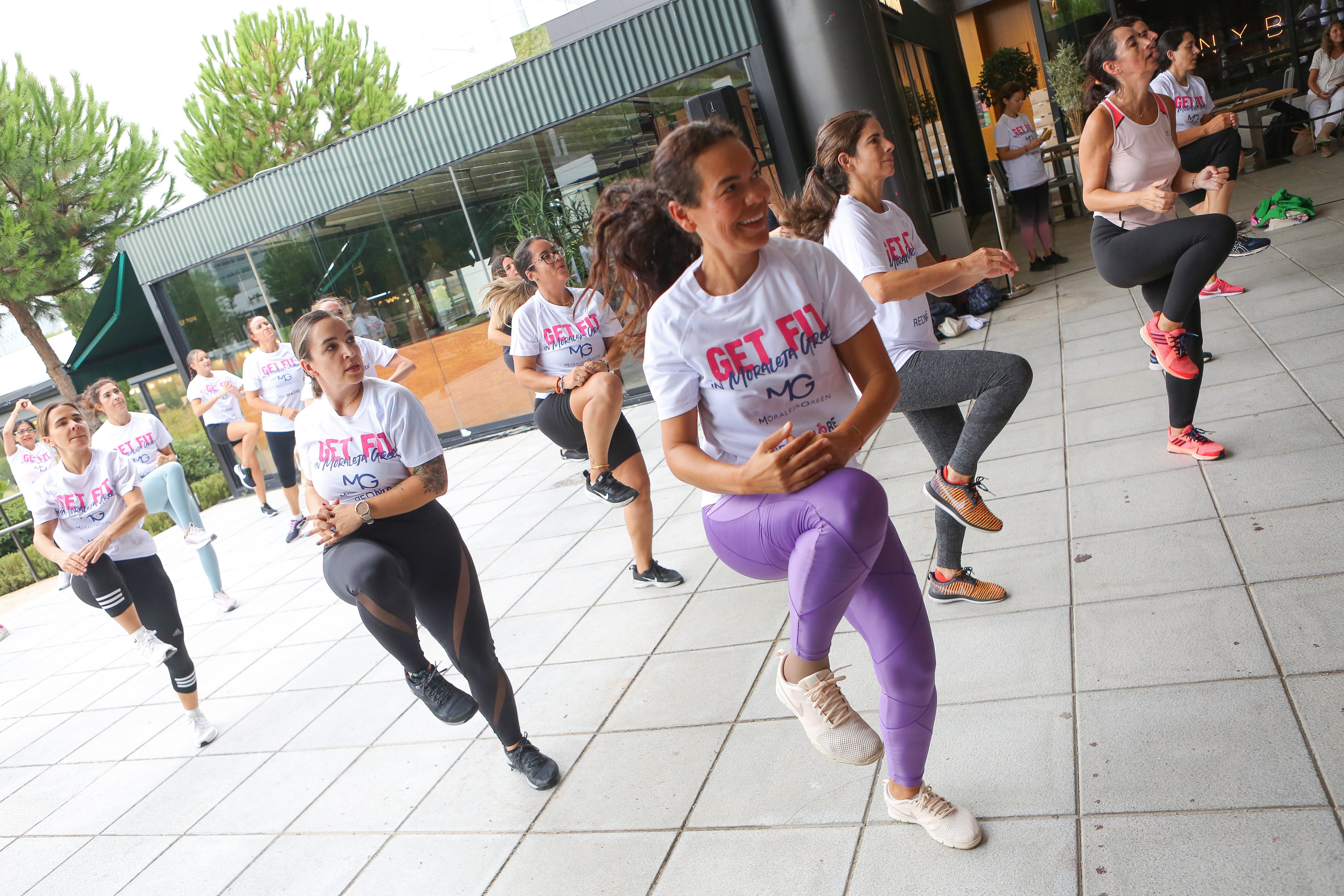 GET FIT en el Jardín de La Moraleja de Alcobendas