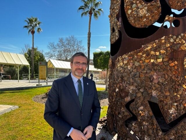 Juan Gómez Ortega, rector de la UJA.