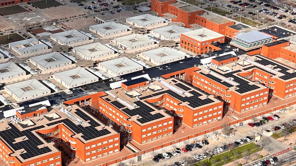 Reforma de las cubiertas del Hospital Fundación Alcorcón