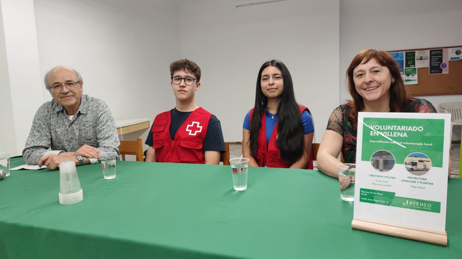 Encuentro en la sede de Los Verdes